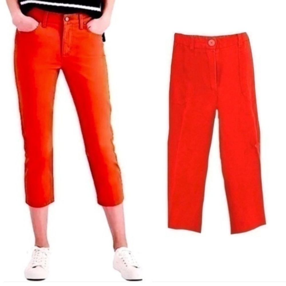 Fun Capris in Bright Coral!